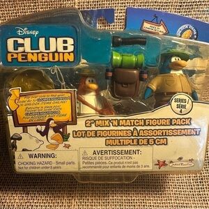 Disney Club Penguin Toy Action Figures Series 4 New in Package